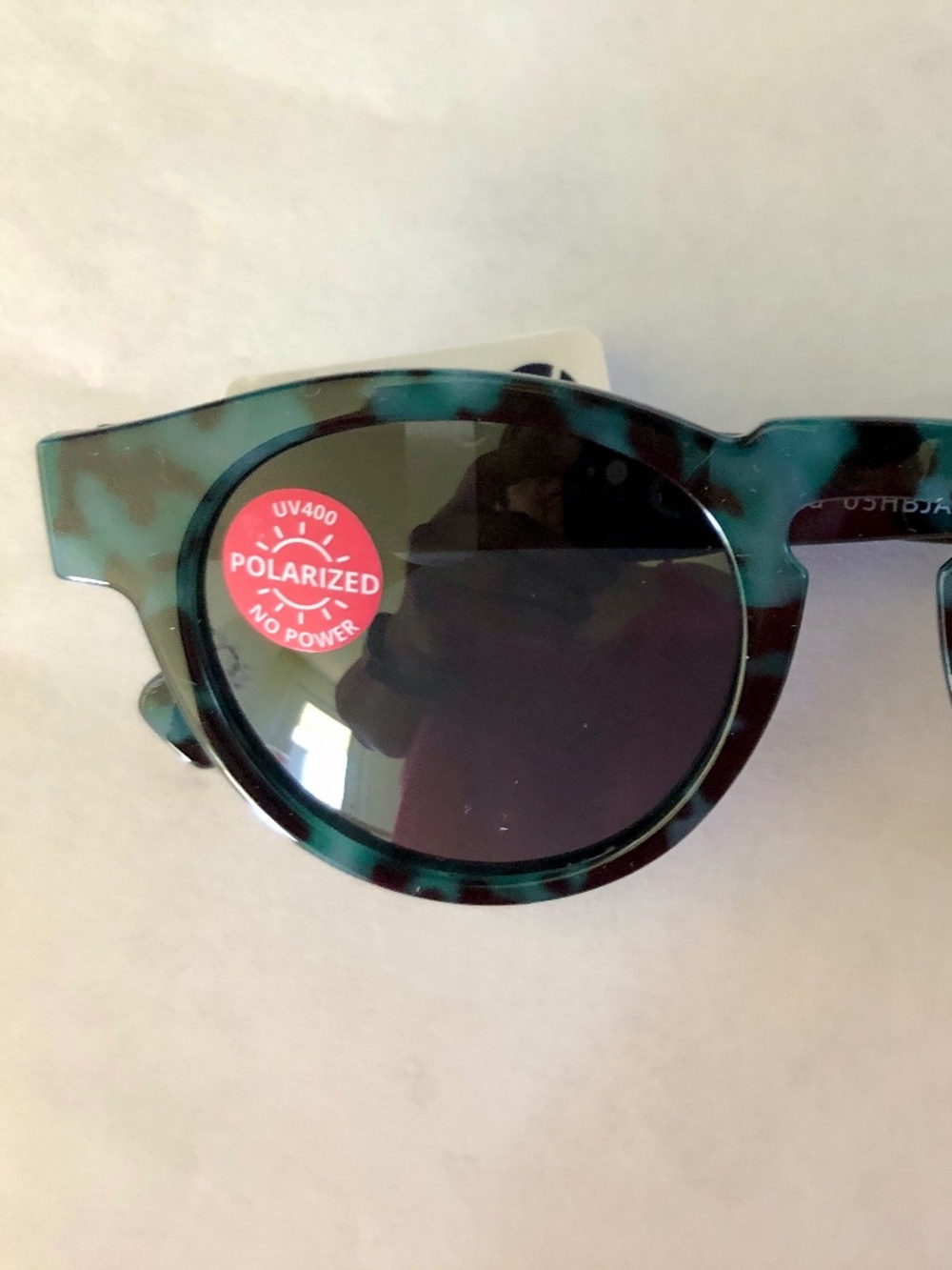 New Nantucket Green Tortoise Peepers UV 400 Polarized Sunglasses
